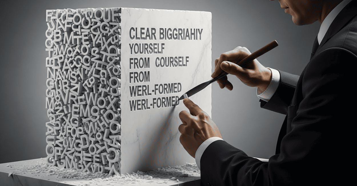 Como escrever sobre mim