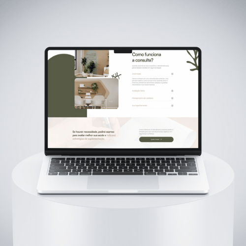 Site para profissional liberal