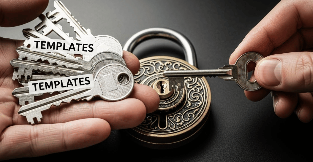 Site com template ou personalizado