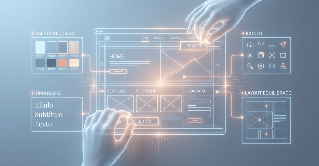 Design de site com profissionalismo