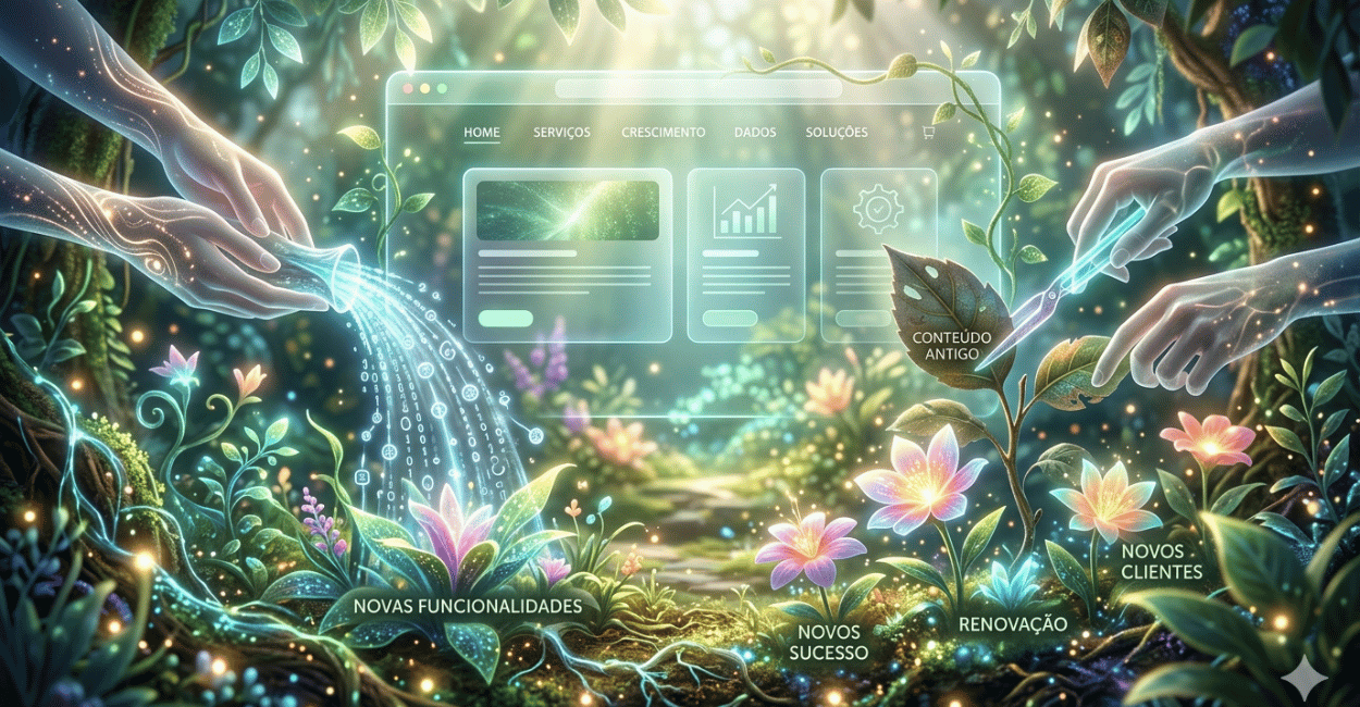 Manutenção de site profissional