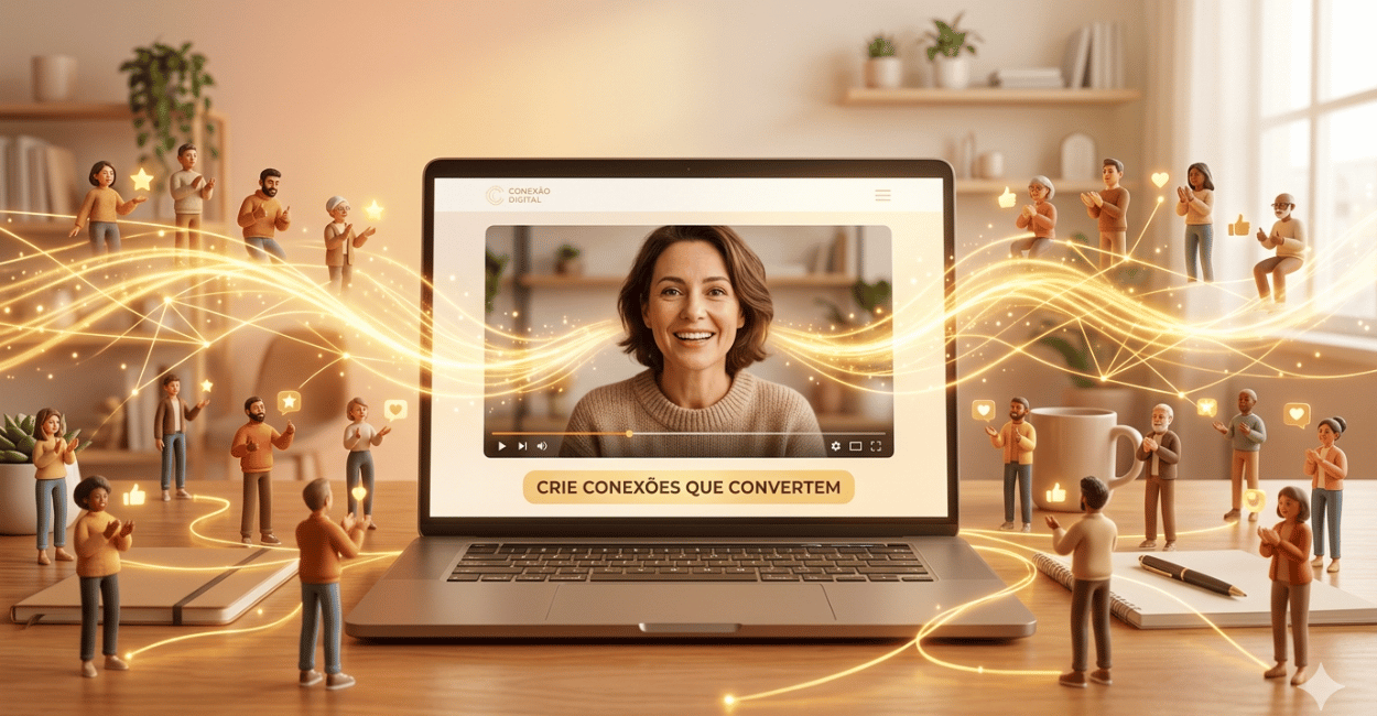 Vídeos no site profissional