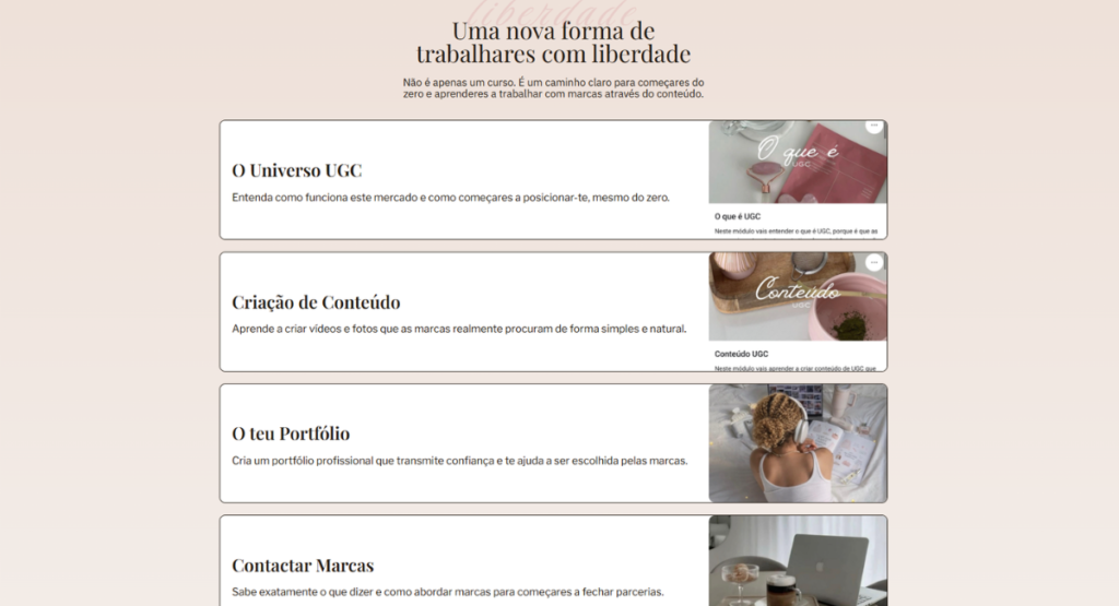 Landing Page para Curso Online 