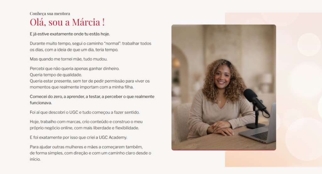 Landing Page para Curso Online