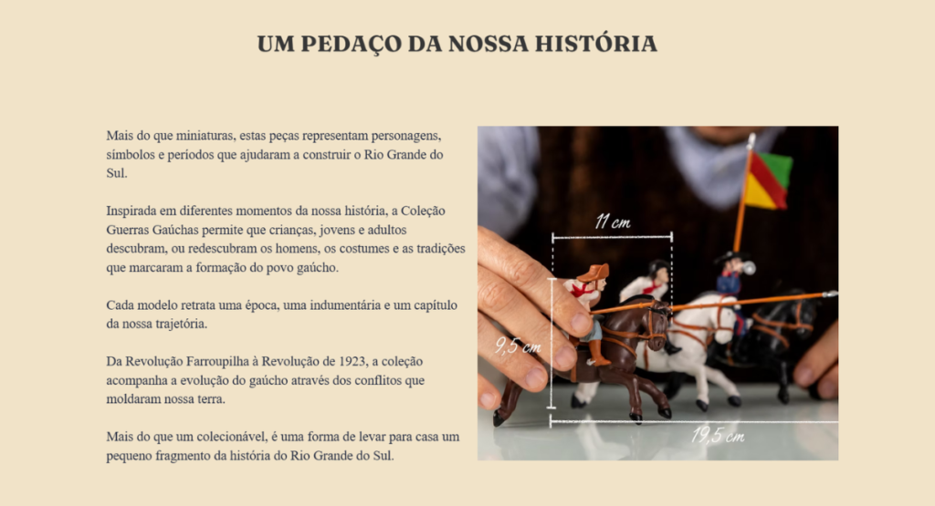Landing Page para Vender Colecionáveis: Como desenvolvi uma página focada em conversão 2 Landing Page para Vender