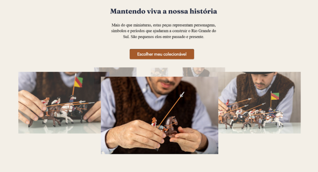 Landing Page para Vender Colecionáveis: Como desenvolvi uma página focada em conversão 5 Landing Page para Vender