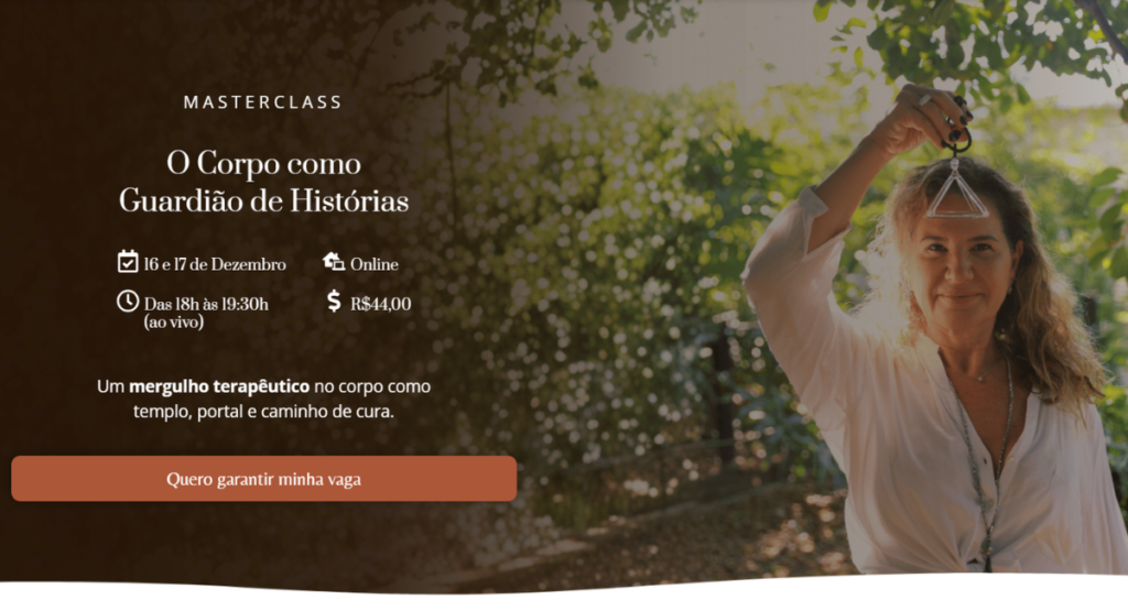 Landing Page para Webinar: Como criei uma página para aumentar inscrições em uma Masterclass 1 Landing Page para Webinar